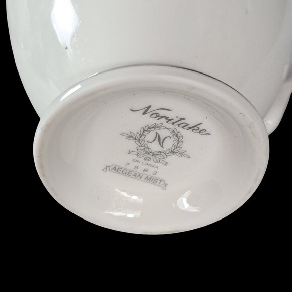 Discontined Noritake Aegean Mist Fine China Noritake Aegean Mist Creamer RARE